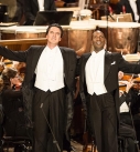 Christmas in Vienna im Konzerthaus. Von links: Günter Haumer, Noah Stewart.