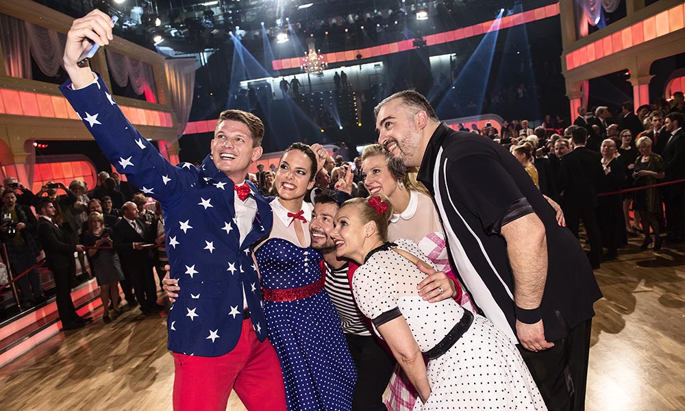 Dancing Stars 2016 Finalisten der ORF-Unterhaltungsshow "Dancing Stars" im großen Sendesaal.