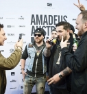 Julian Le Play fotografiert seine Kollegen am Roten Teppich.