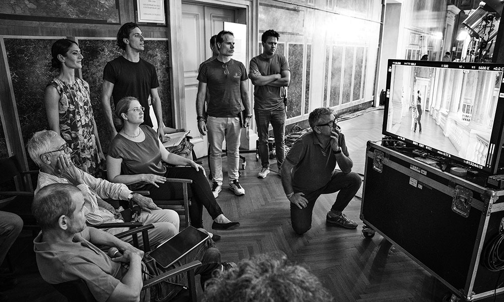 Neujahrskonzert 2026. Tänzer des Wiener Staatsballetts, Choreografie John Neumeier. Dreharbeiten in der Wiener Hofburg. © Thomas Jantzen / ORF