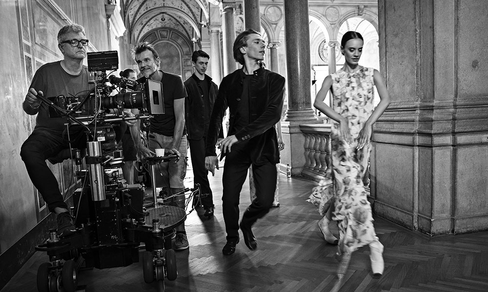 Neujahrskonzert 2026. Tänzer des Wiener Staatsballetts, Choreografie John Neumeier. Dreharbeiten in der Wiener Hofburg. © Thomas Jantzen / ORF