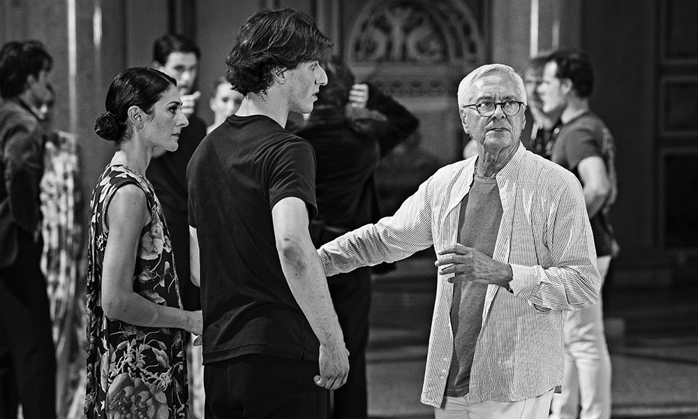 Neujahrskonzert 2026. Tänzer des Wiener Staatsballetts, Choreografie John Neumeier. Dreharbeiten in der Wiener Hofburg. © Thomas Jantzen / ORF