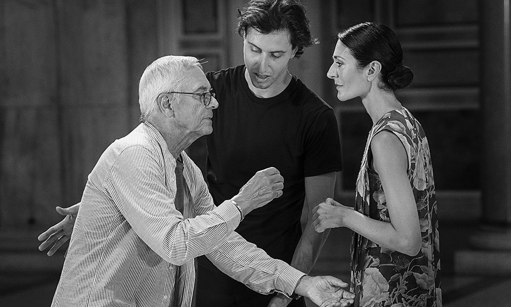 Neujahrskonzert 2026. Tänzer des Wiener Staatsballetts, Choreografie John Neumeier. Dreharbeiten in der Wiener Hofburg. © Thomas Jantzen / ORF