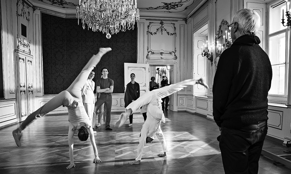 Neujahrskonzert 2026. Tänzer des Wiener Staatsballetts, Choreografie John Neumeier. Dreharbeiten in der Wiener Hofburg. © Thomas Jantzen / ORF